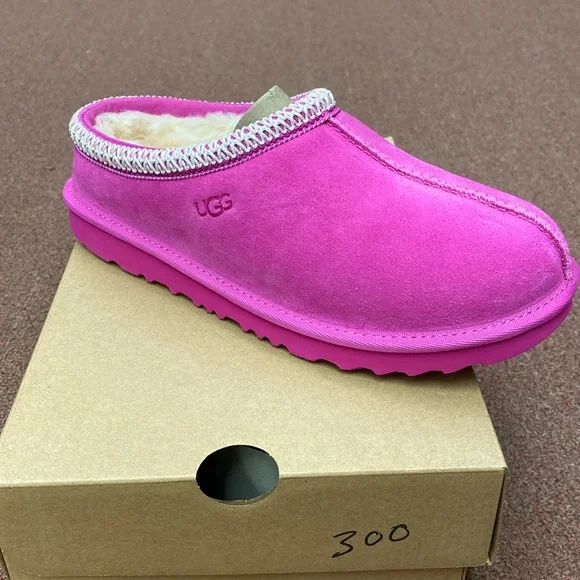 Rock Rose Ugg Slippers Pink Kids UGG Tasman Kids